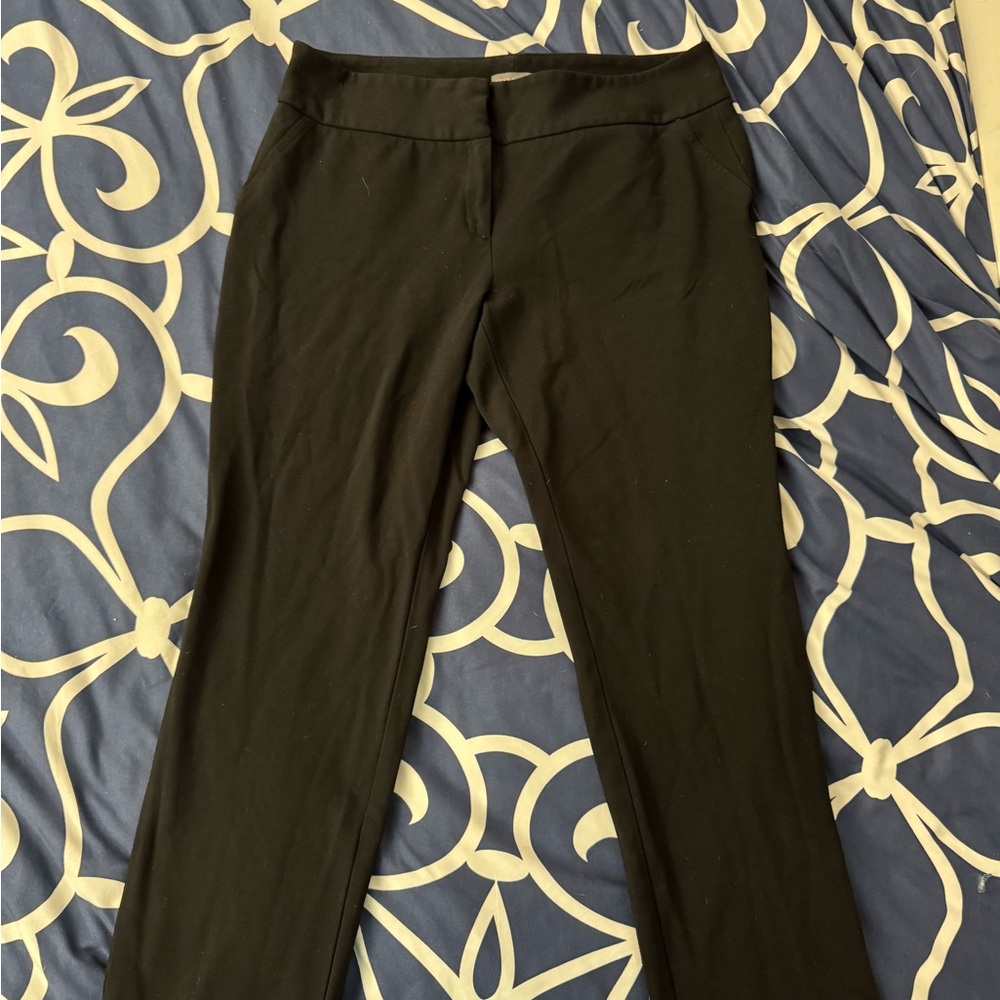 Vince Camuto Classic Black straight leg slacks